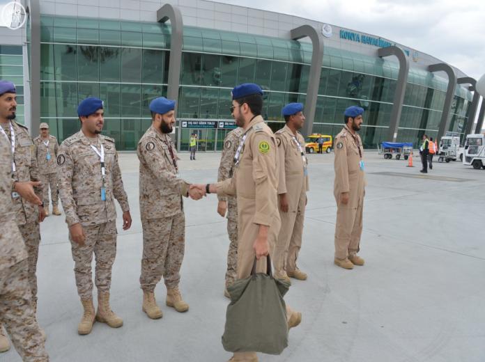 القوات الجوية السعودية في مناورات تركيا