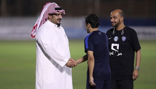 تدريبات الهلال: الحسيني يقود الفريق
