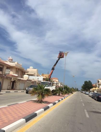 إنارة LED في رأس تنورة: مشروع موفر للطاقة