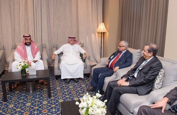 ولي ولي العهد في نيويورك: لقاء رجال الأعمال