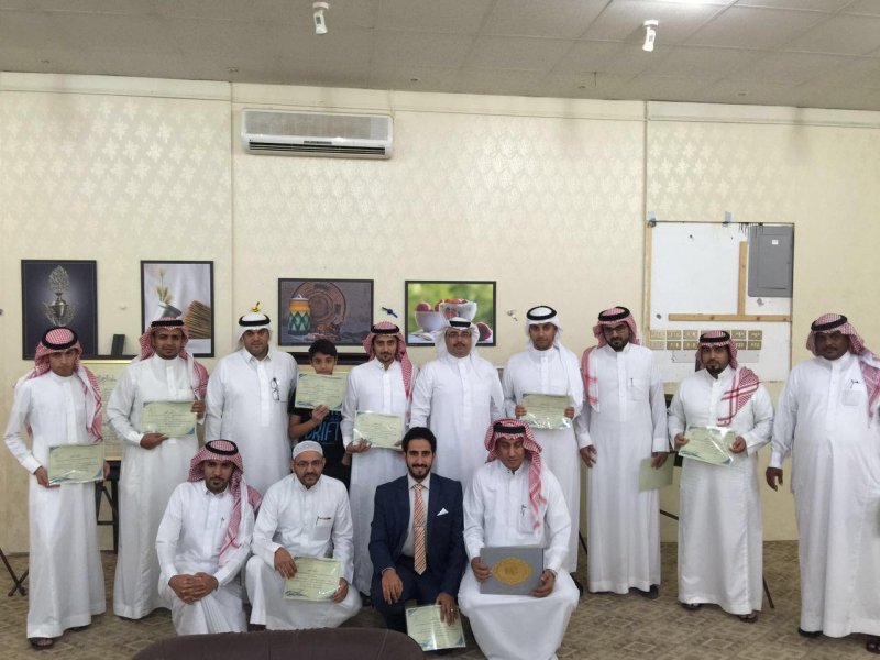 دورة تحسين الخطوط بالباحة تختتم بنجاح