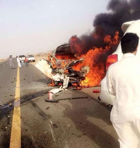 حوادث عسير: وفاة و 14 إصابة