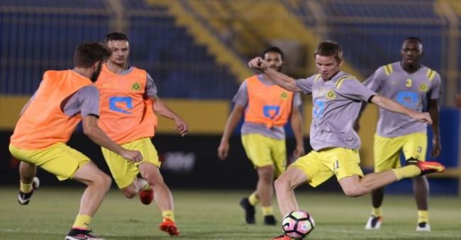انفلونزا تبعد عبدالغني عن تمارين النصر