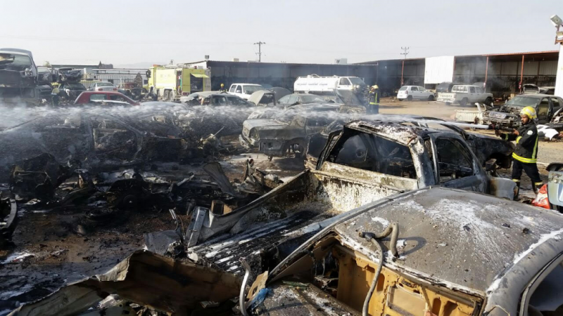إصابة 3 مقيمين في نجران بمقذوف عسكري