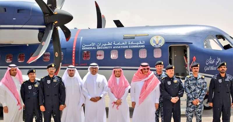 ولي العهد يدشن طائرة الأمن الجديدة