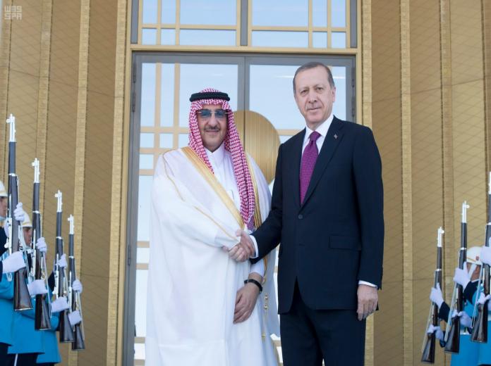 ولي العهد والرئيس التركي: اجتماع العلاقات