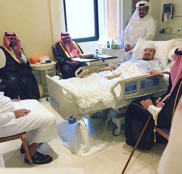 زيارة الأمير عبدالرحمن: الملك وولي العهد