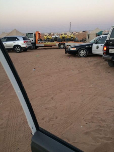 شرطة الرياض تضبط دراجات نارية في الثمامة