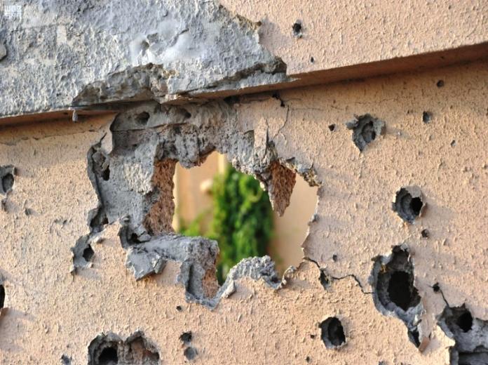 سقوط مقذوف في صامطة: لا إصابات