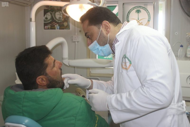 العيادات السعودية في الزعتري: علاج 137 لاجئ