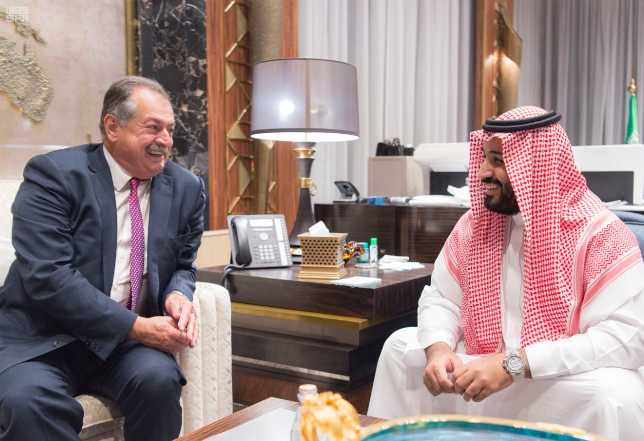 استثمارات داو كيميكال في المملكة: لقاء ولي العهد