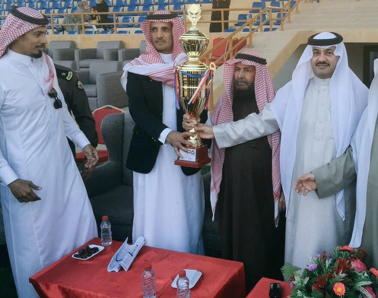 "عكرمي" يظفر بكأس معالي الفريق سليمان بن زعير بفروسية الخفجي