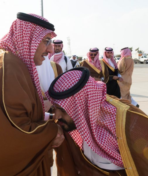 وصول نائب خادم الحرمين الشريفين إلى الرياض