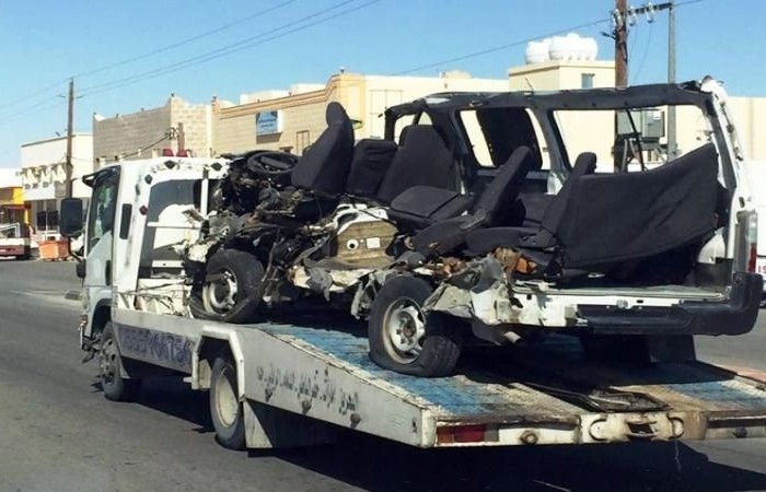 حادث النعيرية: وفاة وإصابات طلاب