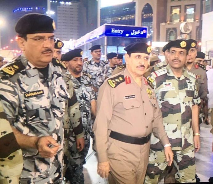 مدير الأمن العام يتفقد المسجد الحرام