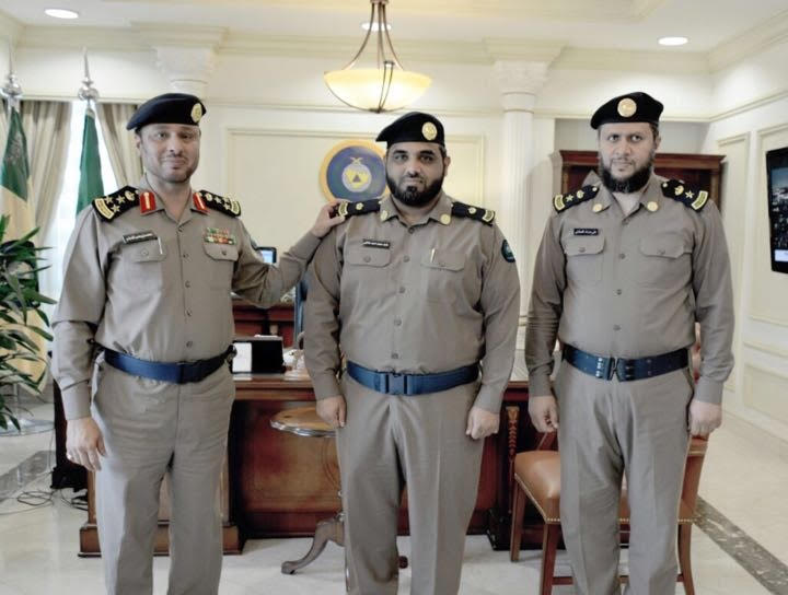 ترقية المالكي لرائد الدفاع المدني