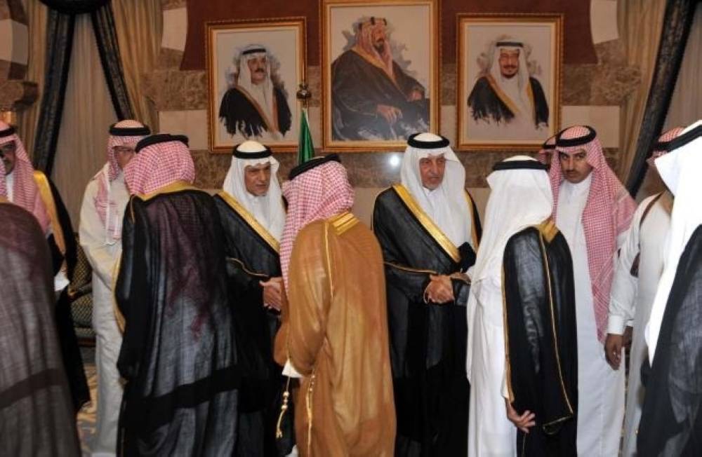 الأمير محمد الفيصل: مستشار خادم الحرمين يستقبل المعزين