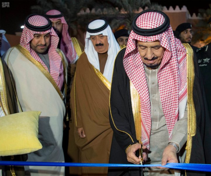 افتتاح الجنادرية: خادم الحرمين يفتتح الأجنحة