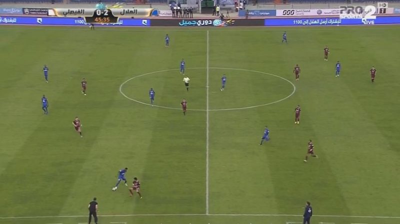 الهلال يتغلب على الفيصلي: فيديو وملخص