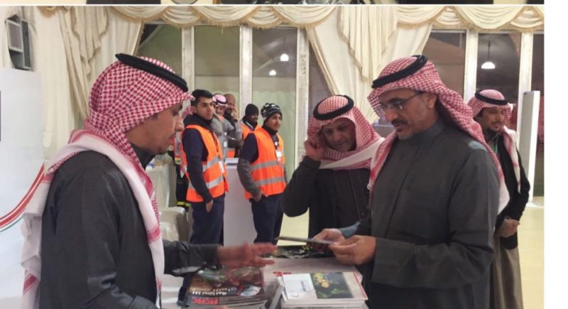 الجنادرية: القاسم يتفقد جناح الهلال الأحمر