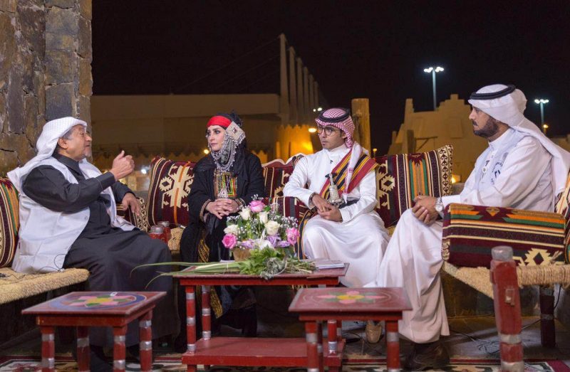 نهى الحربي والزي التقليدي: صور من الجنادرية