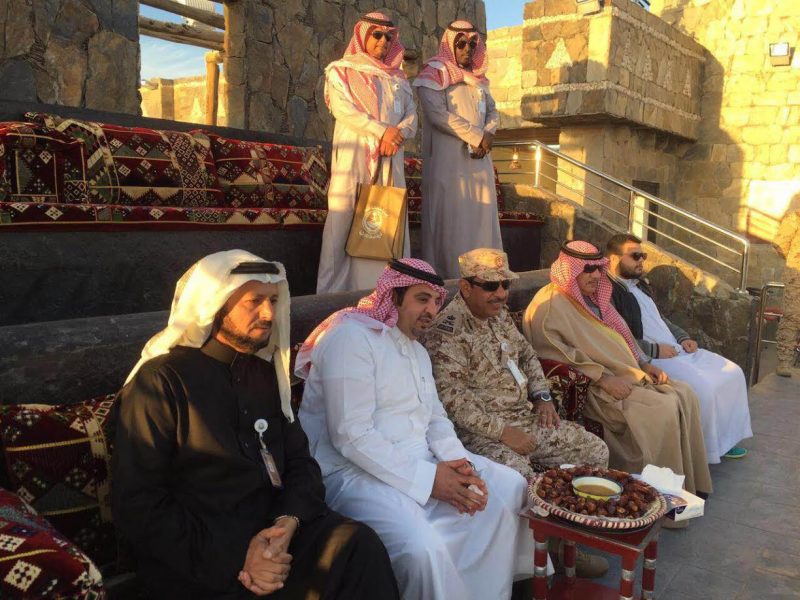 زيارة قرية الباحة: قائد حراسة الجنادرية