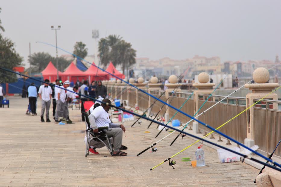 مسابقة صيد الأسماك بالجبيل: 200 مشارك