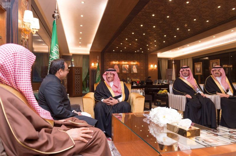 ولي العهد يستقبل المدعي العام الباكستاني