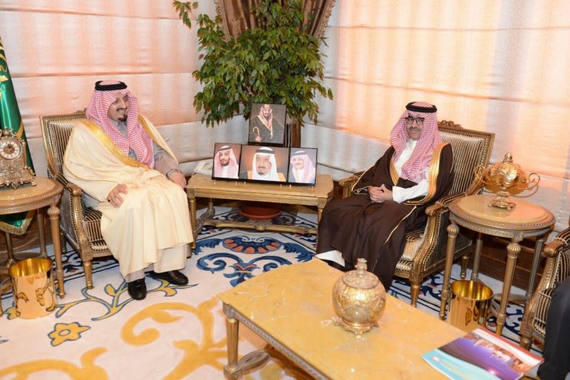 أمير عسير يستقبل رئيس المنظمة العربية للسياحة