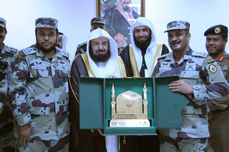 صور: السديس يزور تمرين وطن 87