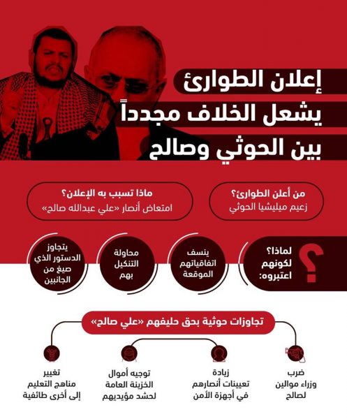 الخلافات في صنعاء: تفاصيل الانقلاب