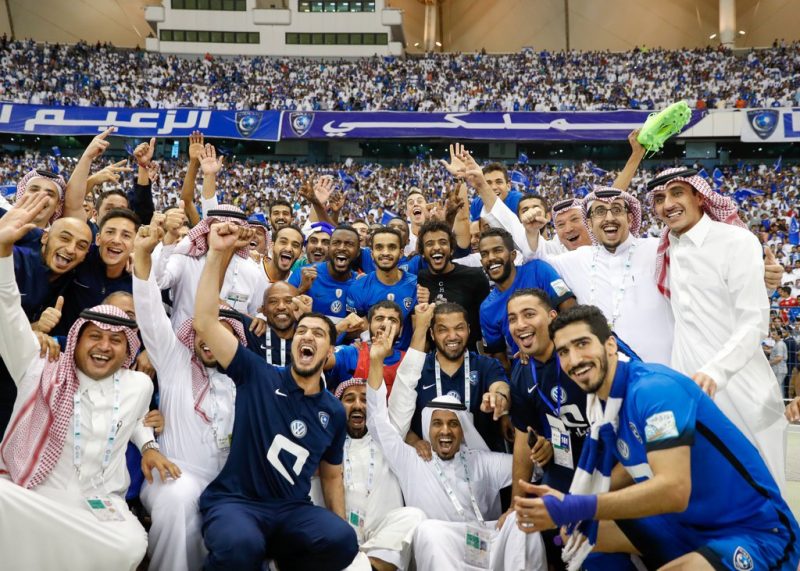 الهلال بطلاً للدوري السعودي للمرة 14