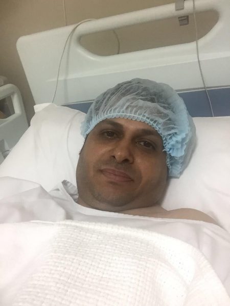 محمد الذبياني: عملية جراحية ناجحة