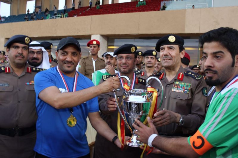 العمرو يتوج الشرقية بكأس الدفاع المدني