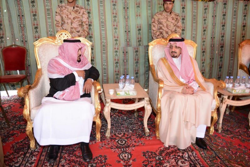 تعازي أمير عسير للشهيد العسيري