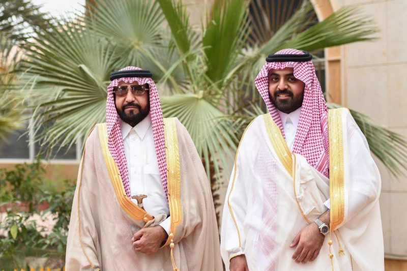 زواج ناصر الجافل: احتفال عائلي