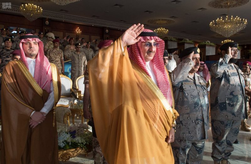 صور: ولي العهد يرعى تمرين طوفان 7
