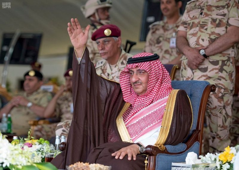 بالصور.. ولي العهد يرعى عرضًا عسكريًا