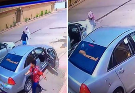 سرقة سيارة: حيلة خداع السائق في حائل!