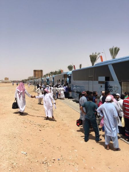 "735" معتمراً بدعوي الروضة