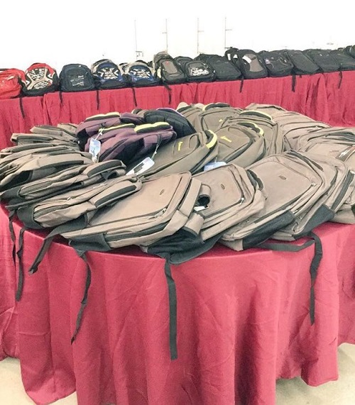 وهج الخيرية تطلق مشروع الحقيبة المدرسية بالجبيل الصناعية