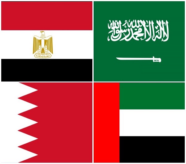 دول المقاطعة تعلن قائمة جديدة من الكيانات والأفراد من قوائم الارهاب