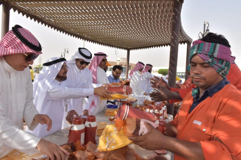 شركة الصحراء للبتروكيماويات تطلق حملة "شكرا لكم " في الجبيل