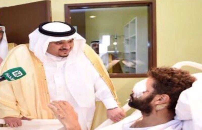 بعد إصابته في القطيف .. الفهيقي يعود إلى الجوف