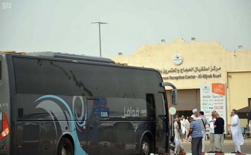 بالصور: تواصل توافد ضيوف الرحمن على المدينة المنورة