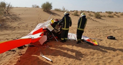 وفاة قائد طائرة رياضية وإصابة آخر في عنيزة