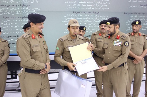 قيادة انظمة الاتصالات بالحج تكرم عدد من المشاركين المميزين