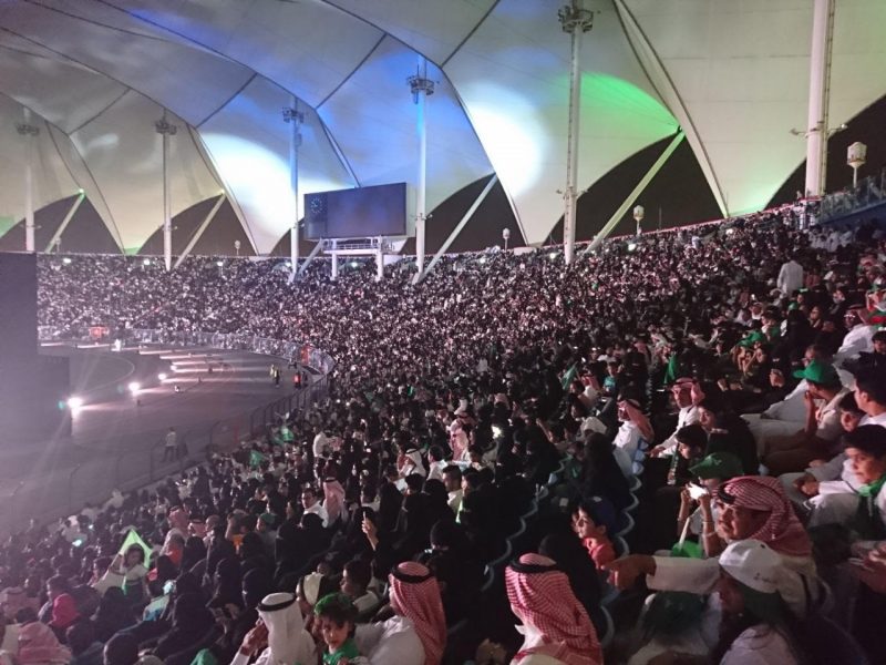 "تغطيات" ترصد احتفالات أهالي الرياض باليوم الوطني