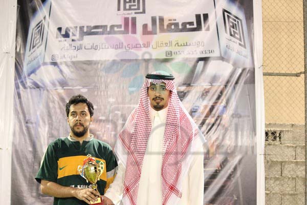 بالصور..الخليج و سامبا إلى دور الأربعة في بطولة العقال العصري بالجبيل