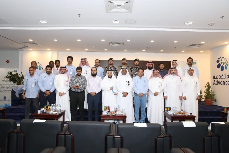 القرعاوي يدشن حملة السلامة المرورية بشركة المتقدمة بمشاركة أرامكو ولجنة السلامة المرورية بالشرقية